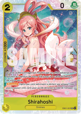 Carte One Piece Shirahoshi EB01-057 SR PRB02