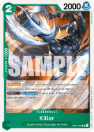 Carte One Piece Killer OP01-039 UC PRB02