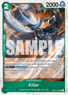 Carte One Piece Killer OP01-039 UC FOIL PRB02