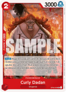Carte One Piece Curly Dadan OP02-005 UC PRB02