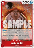 Carte One Piece Curly Dadan OP02-005 UC FOIL PRB02