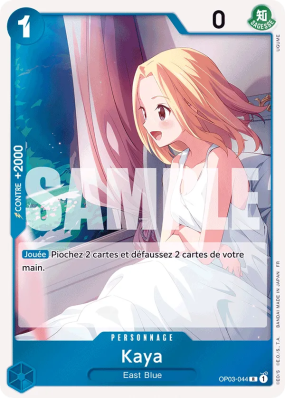 Carte One Piece Kaya OP03-044 R PRB02