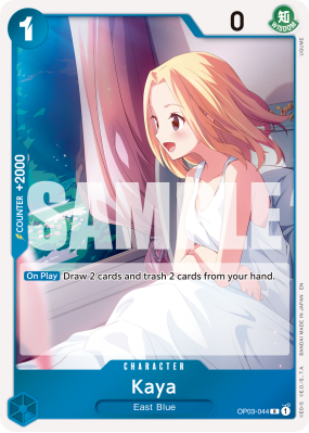 Carte One Piece Kaya OP03-044 R PRB02