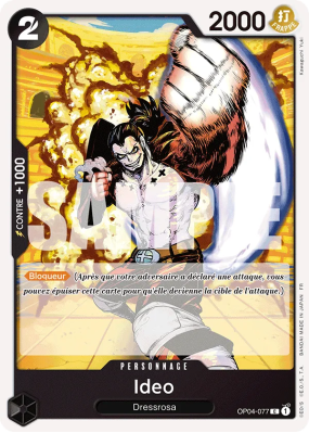 Carte One Piece Ideo OP04-077 C PRB02