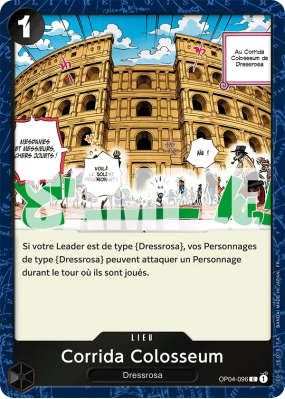 Carte One Piece Corrida Colosseum OP04-096 C FOIL PRB02