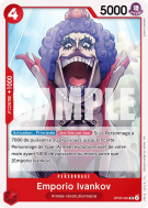 Carte One Piece Emporio Ivankov OP05-004 UC PRB02