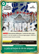 Carte One Piece La justice est toujours du côté des vainqueurs !! OP05-037 R PRB02
