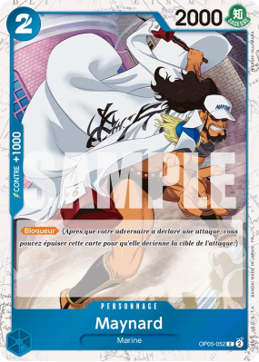 Carte One Piece Maynard OP05-052 C FOIL PRB02
