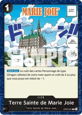 Carte One Piece Terre Sainte de Marie Joie OP05-097 C PRB02