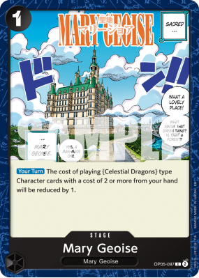 Carte One Piece Terre Sainte de Marie Joie OP05-097 C PRB02