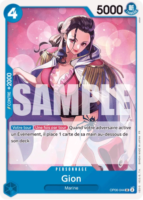 Carte One Piece Gion OP06-044 UC PRB02