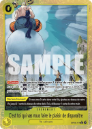 Carte One Piece C'est toi qui vas nous faire le plaisir de disparaître OP06-115 R ALT ART PRB02
