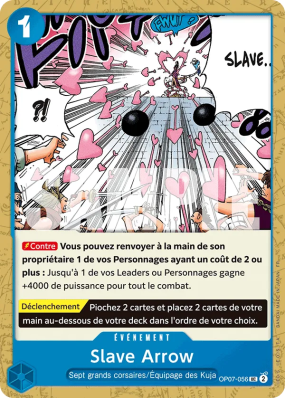 Carte One Piece Slave Arrow OP07-056 UC PRB02