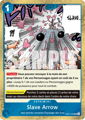 Carte One Piece Slave Arrow OP07-056 UC FOIL PRB02