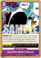 Carte One Piece Ramollo Beam Sword OP07-076 C PRB02