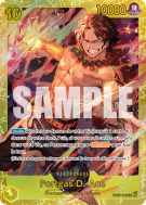Carte One Piece Portgas D. Ace OP07-119 SEC PRB02
