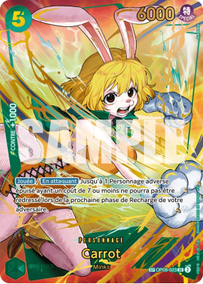 Carte One Piece Carrot OP08-023 SP CARD PRB02