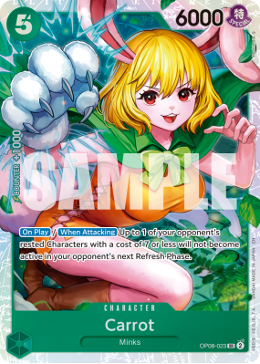 Carte One Piece Carrot OP08-023 SR PRB02