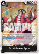 Carte One Piece Scratchmen Apoo OP08-087 UC FOIL PRB02