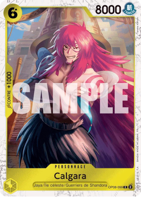 Carte One Piece Calgara OP08-099 C FOIL PRB02