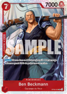 Carte One Piece Ben Beckmann OP09-009 SR PRB02