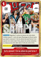 Carte One Piece Qu'ils viennent !! On les attend de pied ferme !! OP09-020 R PRB02