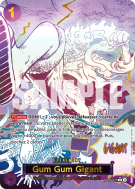 Carte One Piece Gum Gum Gigant OP09-078 SP CARD PRB02