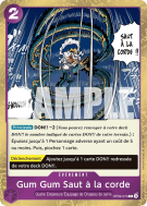 Carte One Piece Gum Gum Saut à la corde OP09-079 C FOIL PRB02