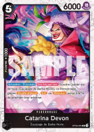 Carte One Piece Catarina Devon OP09-084 UC FOIL PRB02