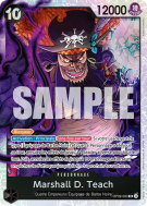 Carte One Piece Marshall D. Teach OP09-093 SR PRB02
