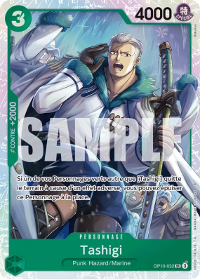 Carte One Piece Tashigi OP10-032 SR PRB02
