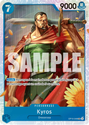 Carte One Piece Kyros OP10-046 SR PRB02