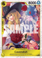 Carte One Piece Cavendish OP10-105 C FOIL PRB02