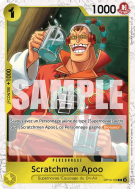 Carte One Piece Scratchmen Apoo OP10-108 C FOIL PRB02