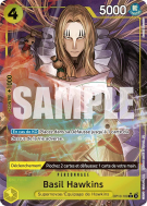 Carte One Piece Basil Hawkins OP10-109 R ALT ART PRB02