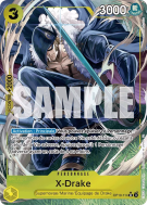 Carte One Piece X-Drake OP10-114 UC ALT ART PRB02