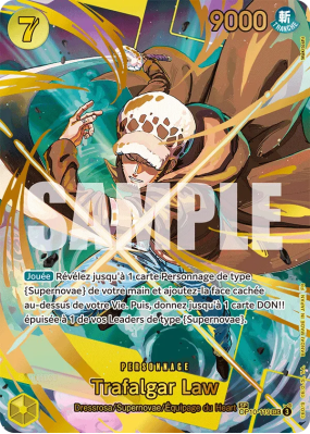 Carte One Piece Trafalgar Law OP10-119 SP CARD PRB02