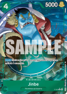 Carte One Piece Jinbe P-063 P ALT ART PRB02