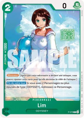 Carte One Piece Lim P-079 P PRB02