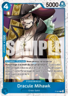 Carte One Piece Dracule Mihawk P-081 P FOIL PRB02