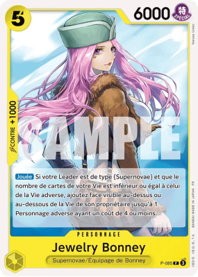 Carte One Piece Jewelry Bonney P-085 P PRB02