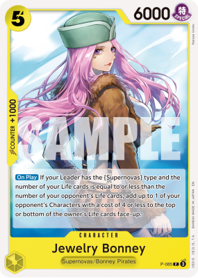 Carte One Piece Jewelry Bonney P-085 P PRB02