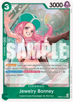 Carte One Piece Jewelry Bonney PRB02-004 R