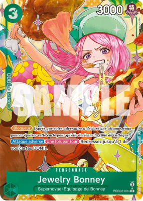 Carte One Piece Jewelry Bonney PRB02-004 R ALT ART