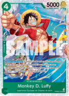 Carte One Piece Monkey D. Luffy PRB02-005 SR