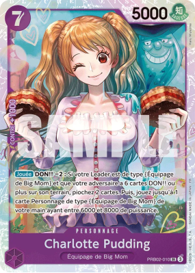 Carte One Piece Charlotte Pudding PRB02-010 SR