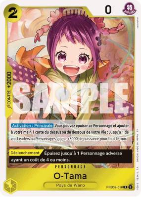 Carte One Piece O-Tama PRB02-016 R