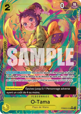 Carte One Piece O-Tama PRB02-016 R ALT ART