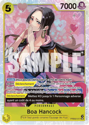 Carte One Piece Boa Hancock PRB02-017 SR