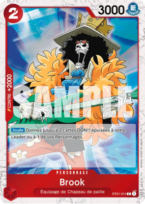 Carte One Piece Brook ST01-011 C FOIL PRB02